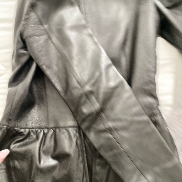 Gucci Authentic Peplum Leather Jacket - Picture 11 of 16